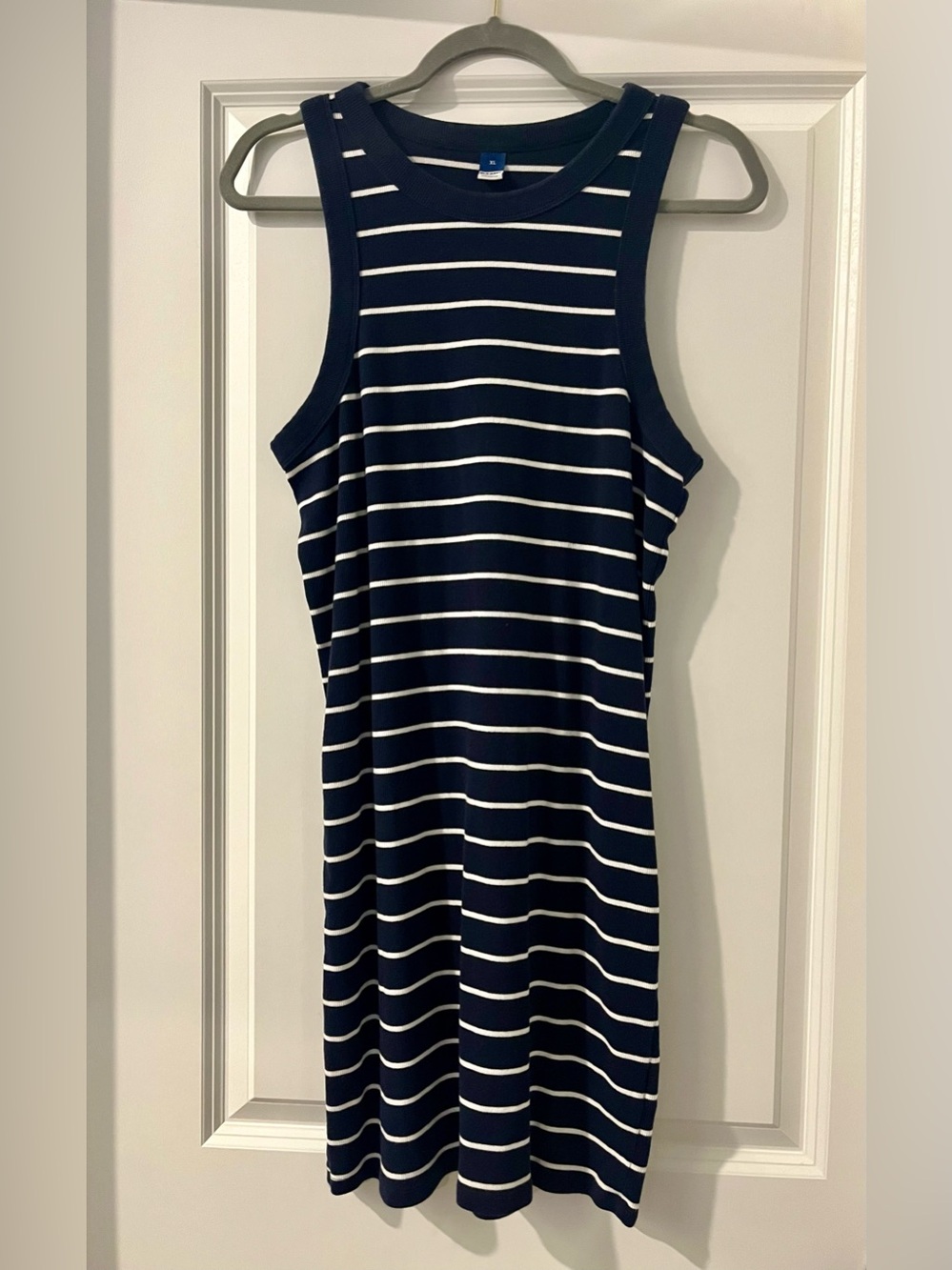 EUC Old Navy Blue Striped Dress (XL)